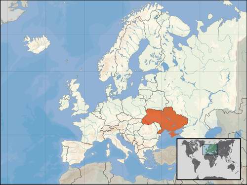 Україна на карті світу