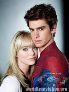 New Spider-Man Andrew Garfield, Peter Parker, Emma Stone
