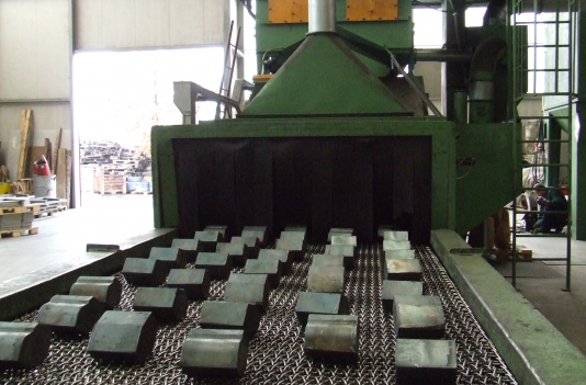 дробеметная установка