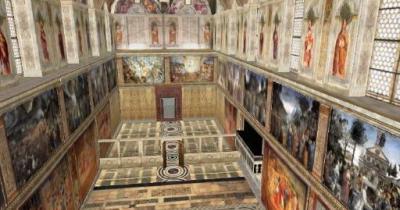 Painting of the Sistine Chapel