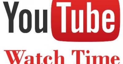 YouTube watch time