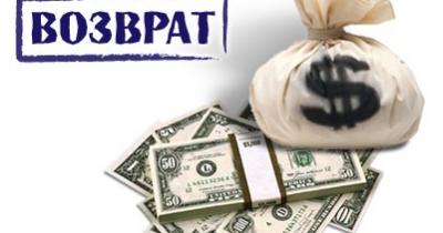 Практика возвращения долгов