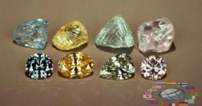 Gems: Fancy diamonds.