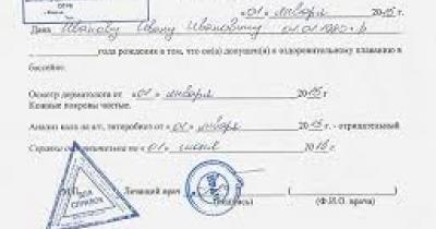 Почему для посещения бассейна нужна медицинская справка?